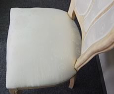 布製椅子クリーニング後